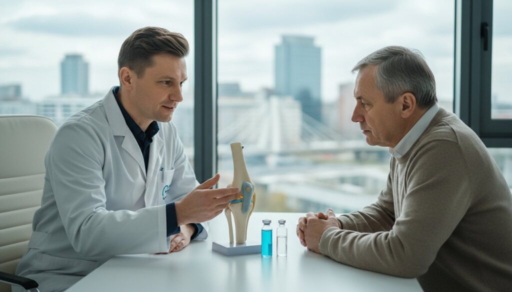 Kwas hialuronowy czy steryd w kolano? Porównanie metod leczenia bólu stawów