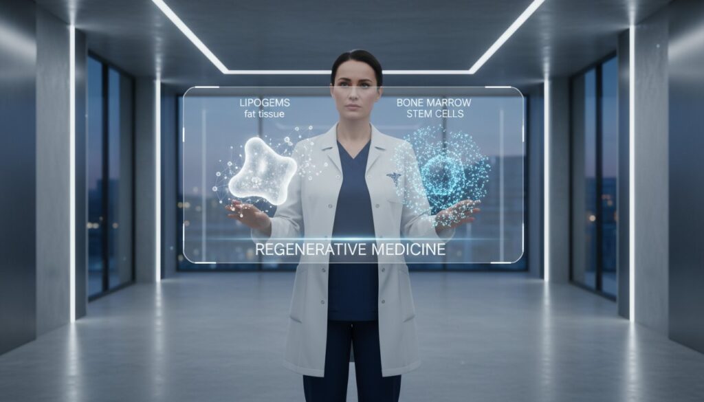 Lipogems a komórki macierzyste ze szpiku: Porównanie terapii regeneracyjnych w 2026 roku