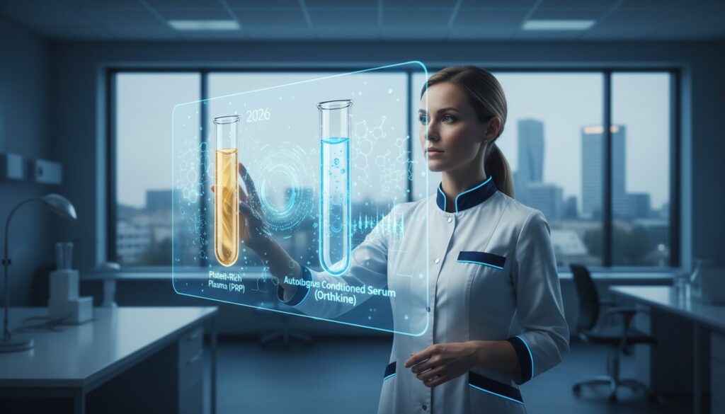 Terapia Orthokine a PRP: Porównanie skuteczności i mechanizmów działania w 2026 roku